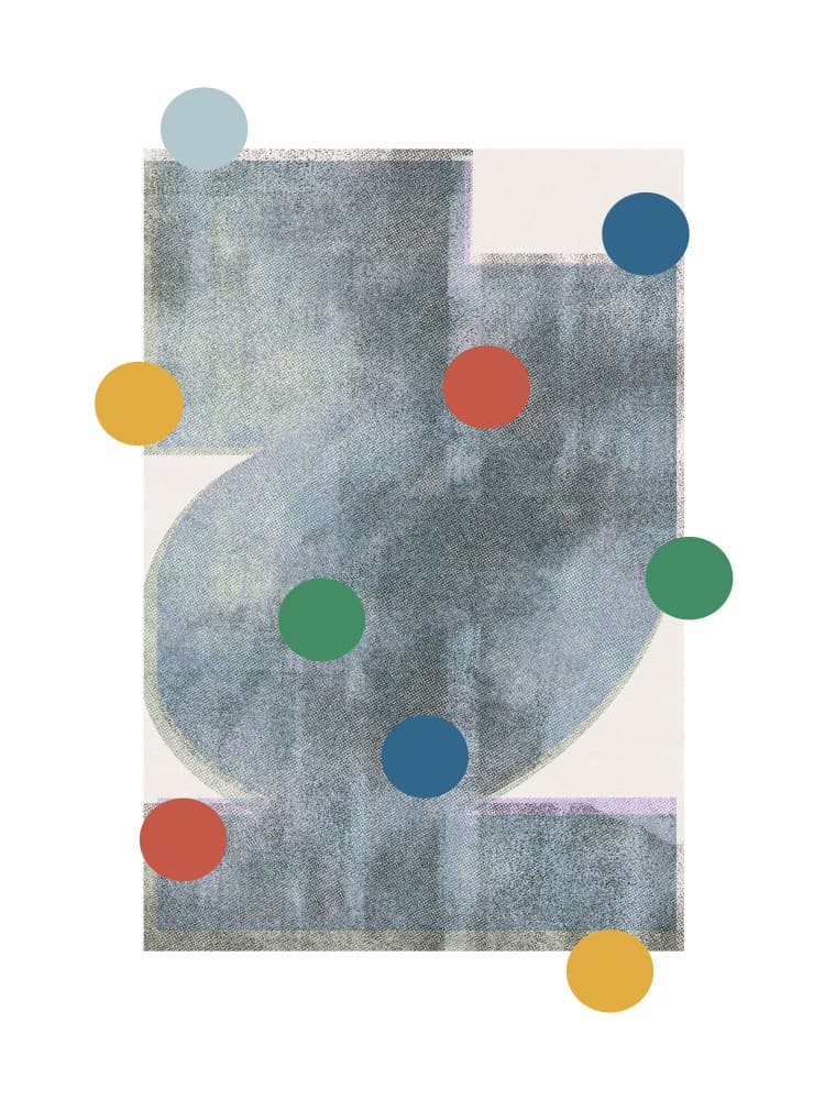 Circles in Motion by THE MIUUS STUDIO — canvas wall art