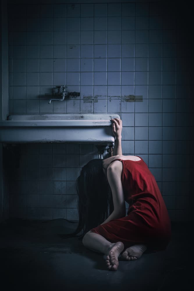 Haunting Red Dress by Daisuke Kiyota — canvas wall art