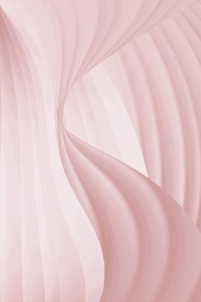 Pink Abstract Waves by Christina Sillen — canvas wall art
