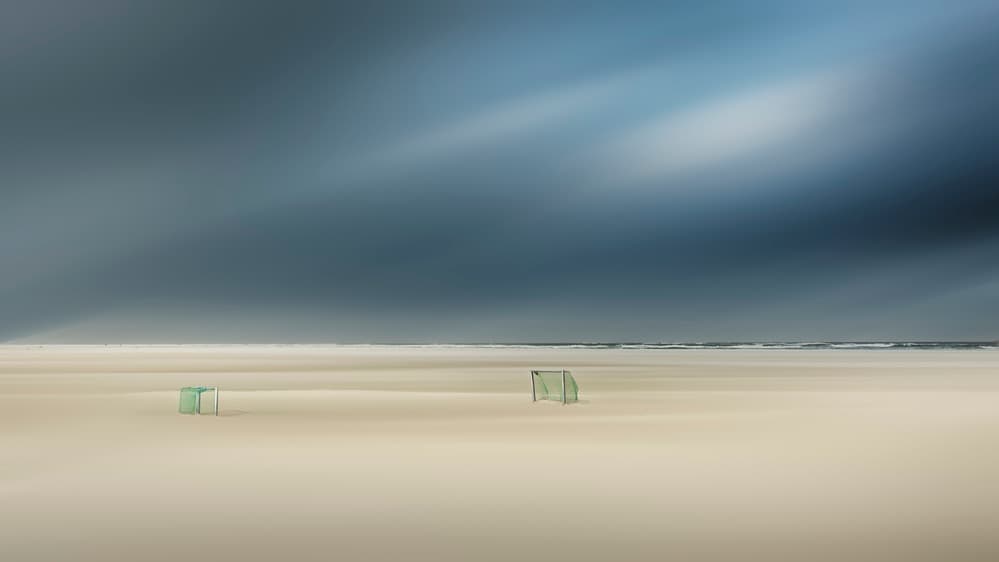 Vast Beach Goals by Greetje van Son — canvas wall art