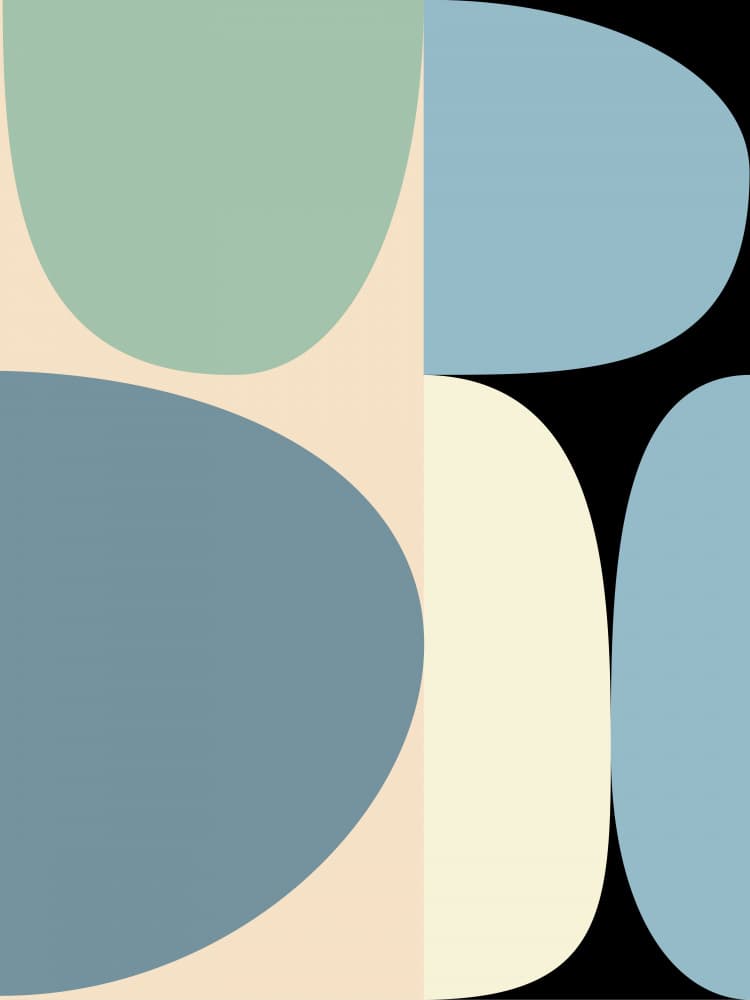 Mid Century Pastel 17 by Ana Rut Bre — canvas wall art