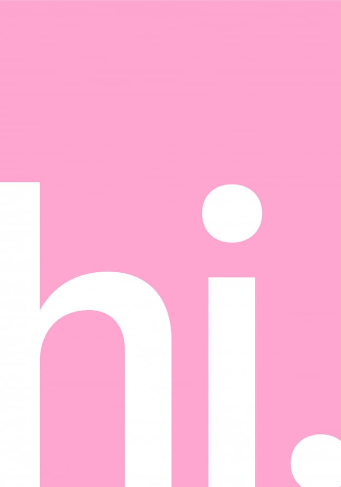 Pink Greeting by Athene Fritsch — canvas wall art