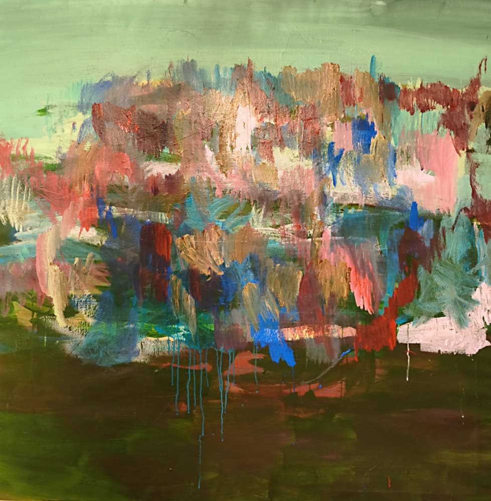 Abstract Field Of Color by Joackim Schou Dahle — canvas wall art