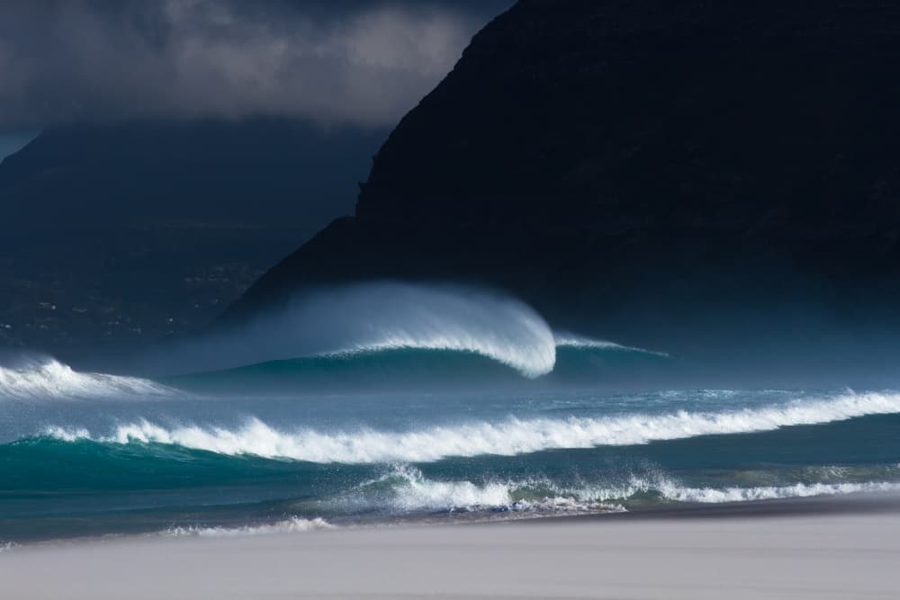 Powerful Ocean Waves by Anthony Fox — canvas wall art