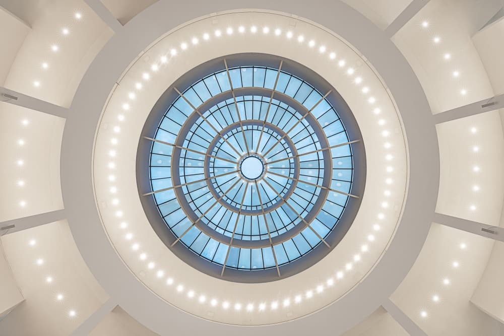 Modern Dome Skylight by fotomarion — canvas wall art