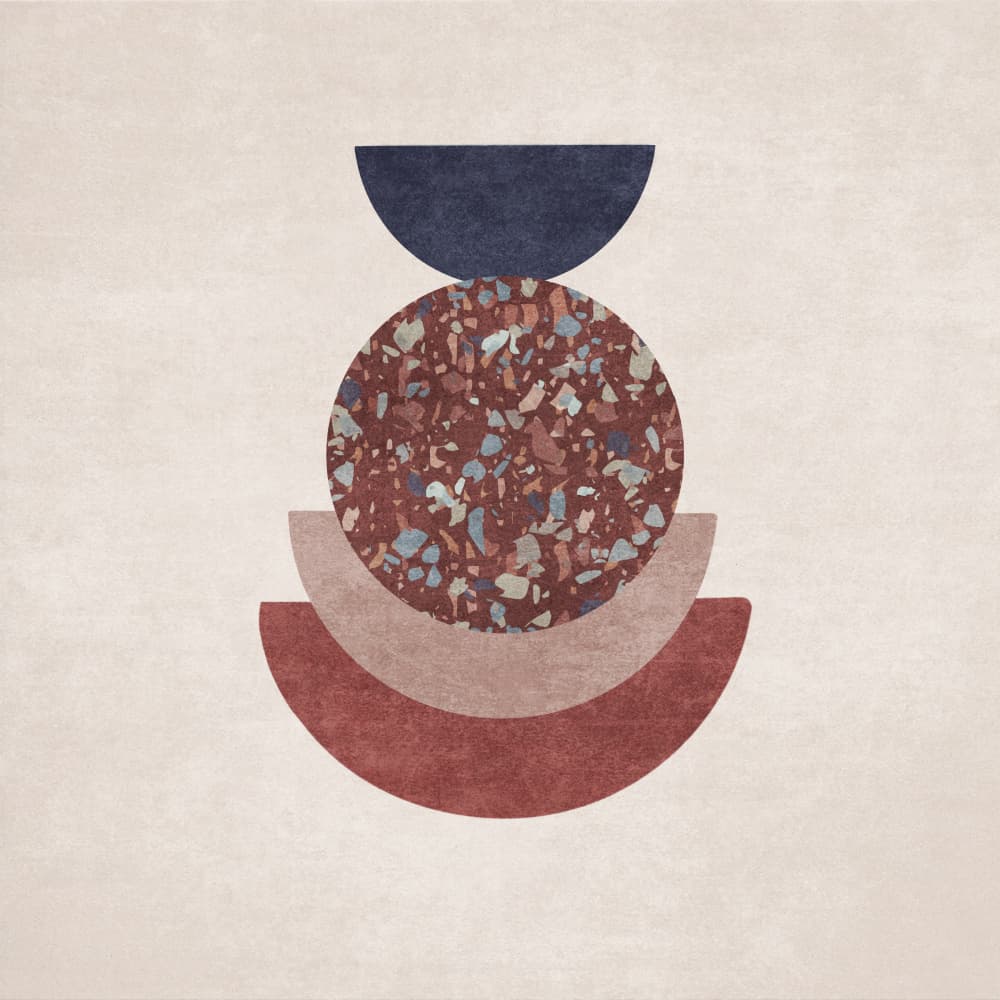 Geometric Harmony by Emel Tunaboylu — canvas wall art