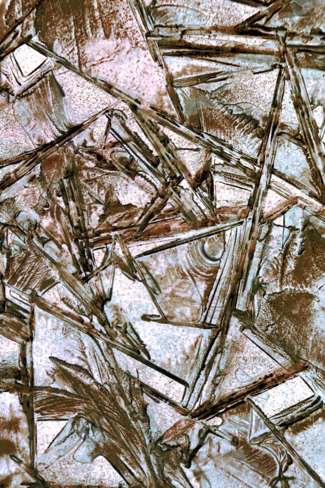 Fractured Ice Geometry by Christina Sillen — canvas wall art