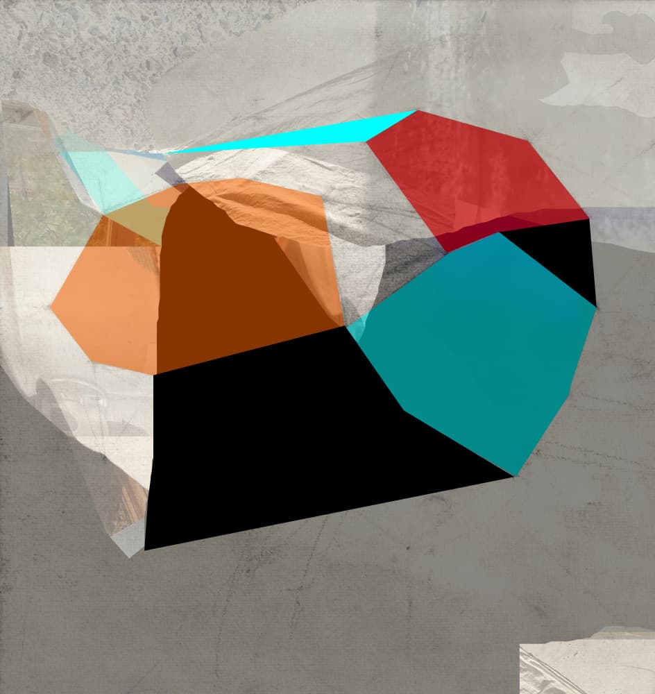 Colorful Abstract Geometry by Stefan Fransson — canvas wall art