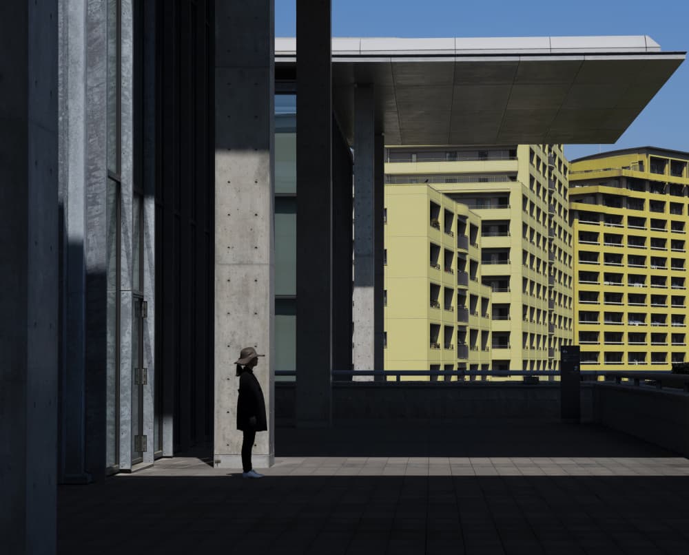 Urban Shadow Figure by Yasuhiro Takachi — canvas wall art