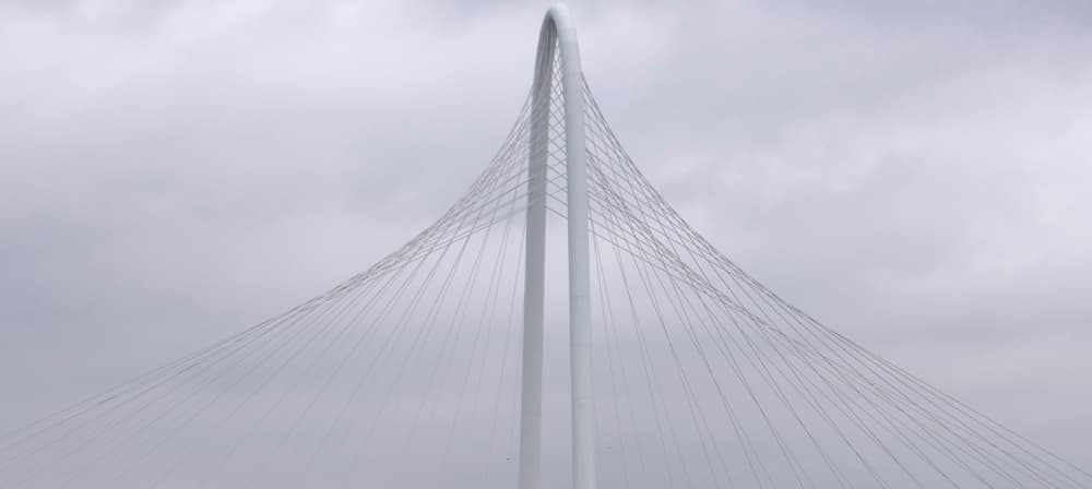 Dallas Arch Bridge by Steven Autry — canvas wall art