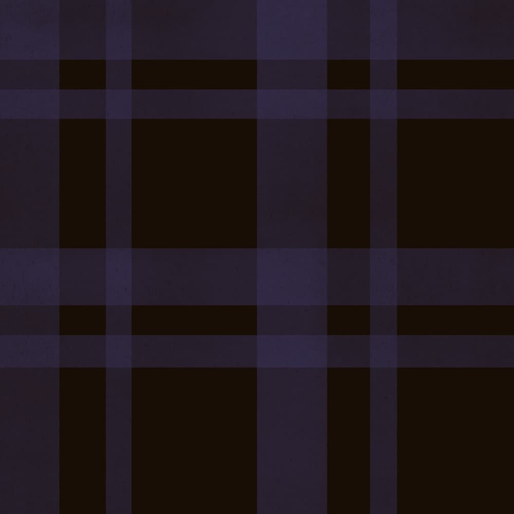 Deep Indigo Plaid by Charlotte Trudgett — canvas wall art