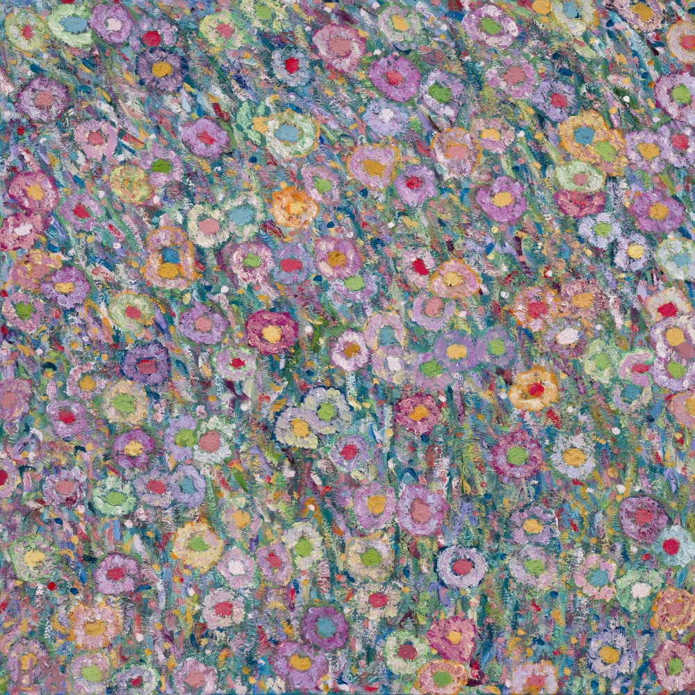 Vibrant Flower Field by Helen Joynson — canvas wall art