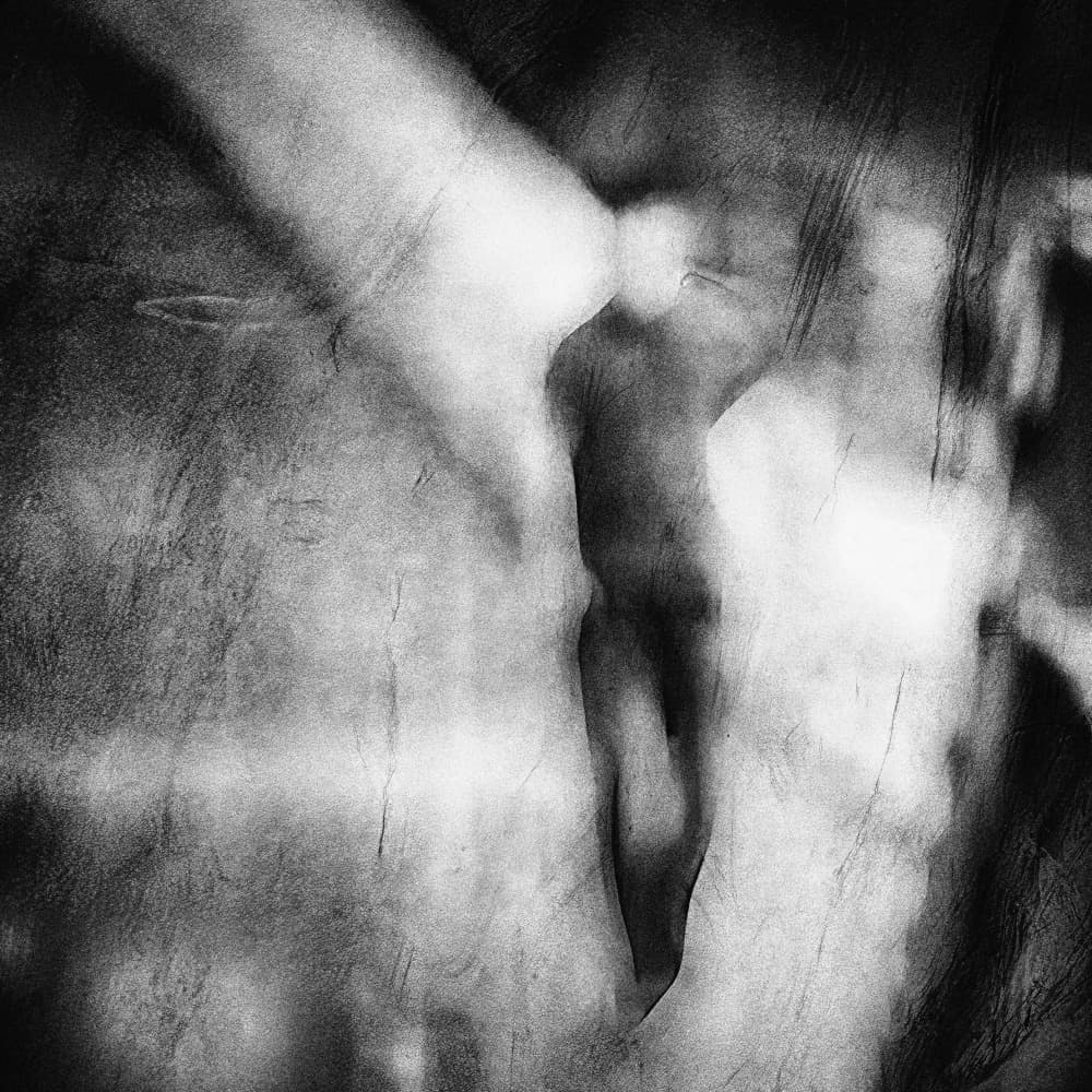 Blurred Male Figure by Ina Tänzer — canvas wall art