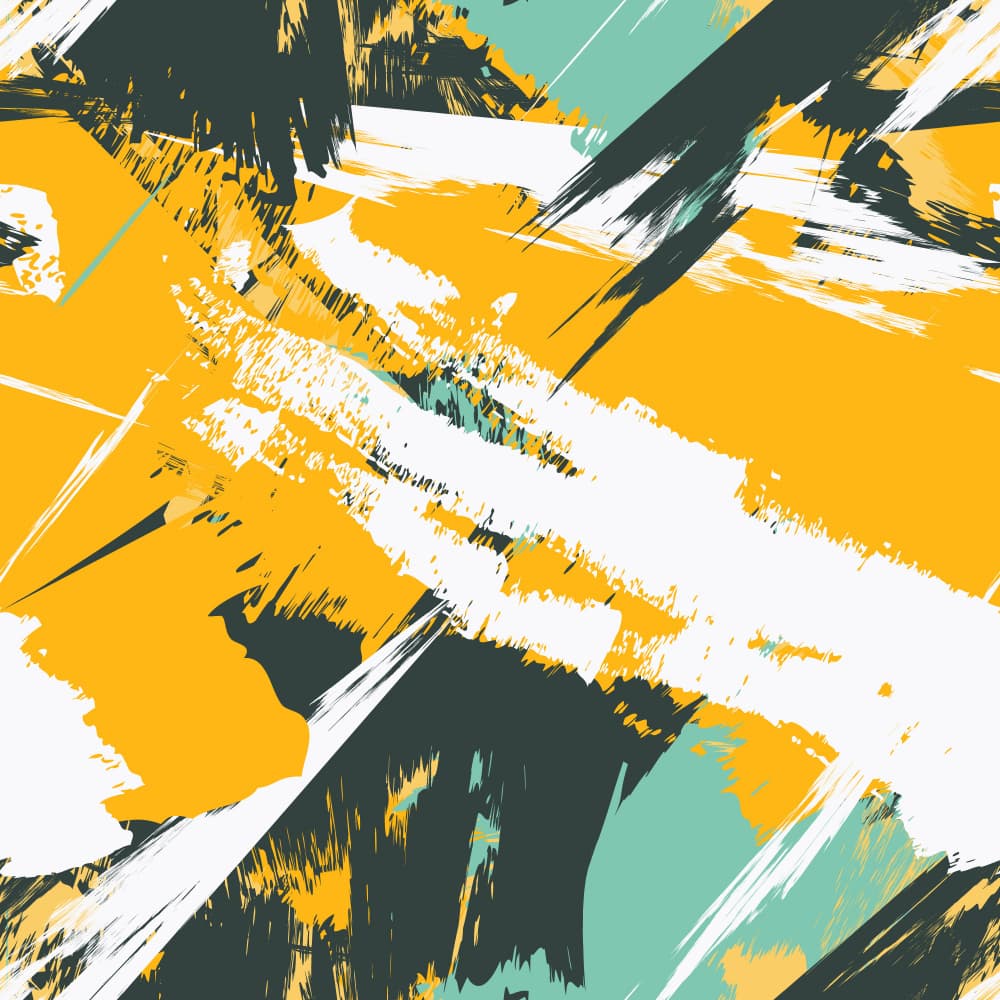 Bold Abstract Brushstrokes by Marika Barsrsind — canvas wall art