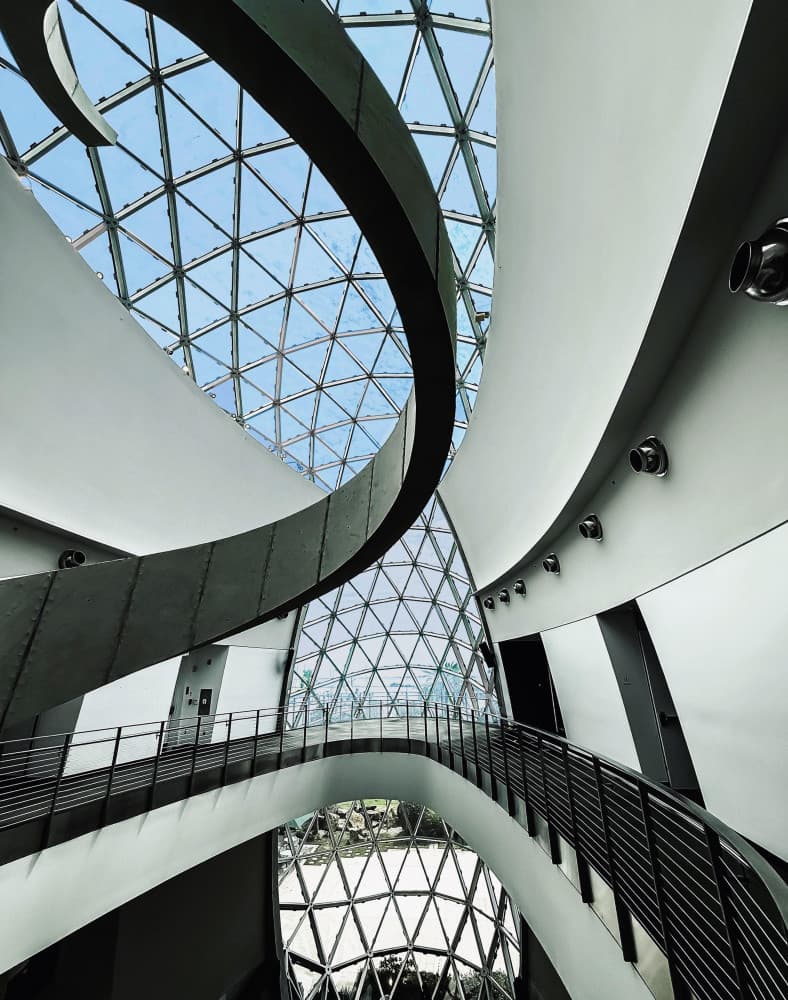 Grand Architectural Curves by Arnon Orbach — canvas wall art