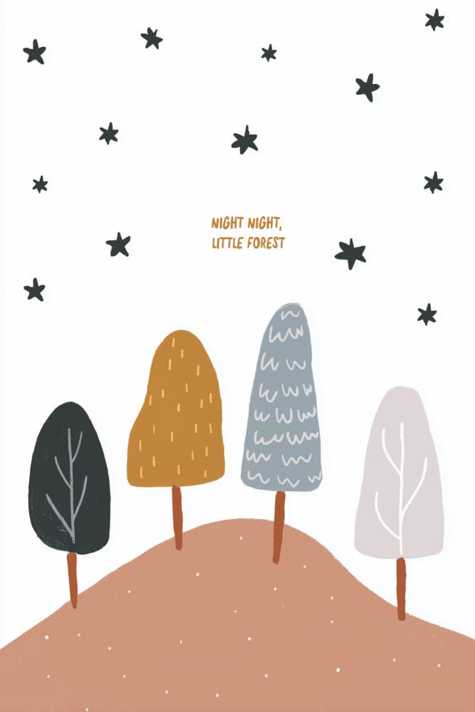 Minimagicno40 by Treechild — canvas wall art