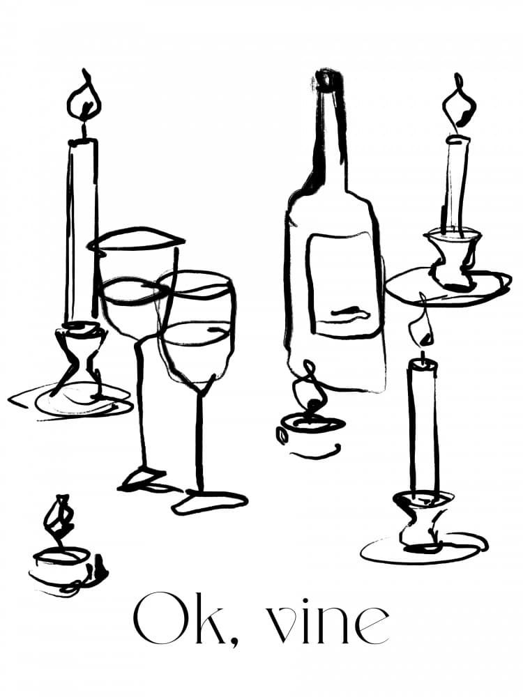 Candlelit Elegance by Treechild — canvas wall art