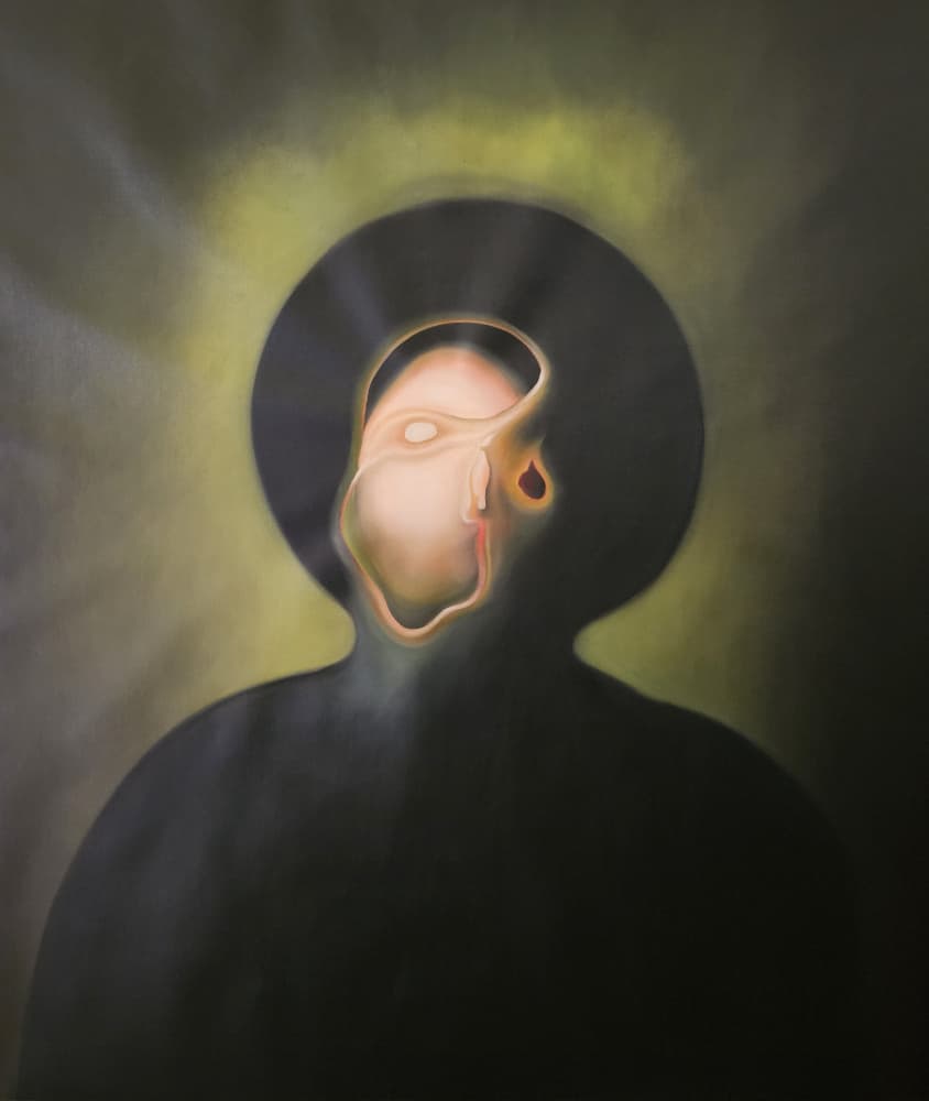 Surreal Dark Portrait by Stefano Mazzolini — canvas wall art