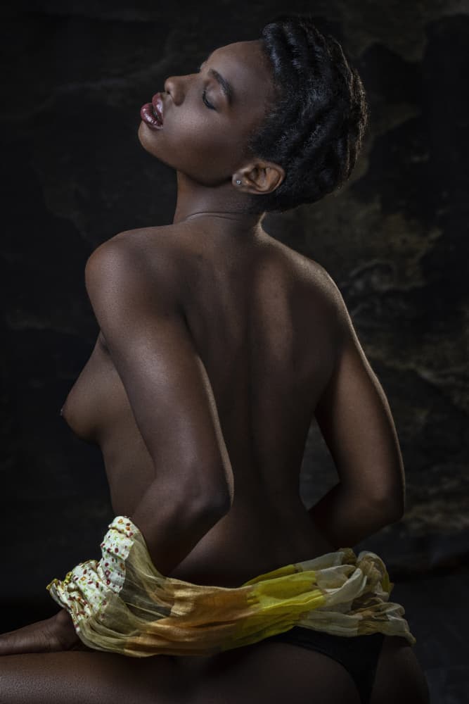 Woman from Cameroon by Jan Slotboom — canvas wall art