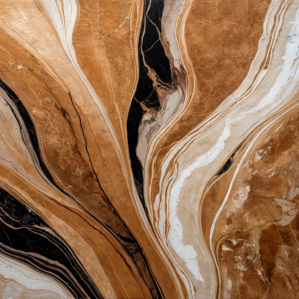 Earthy Agate Swirls by Alpenglow Workshop — canvas wall art
