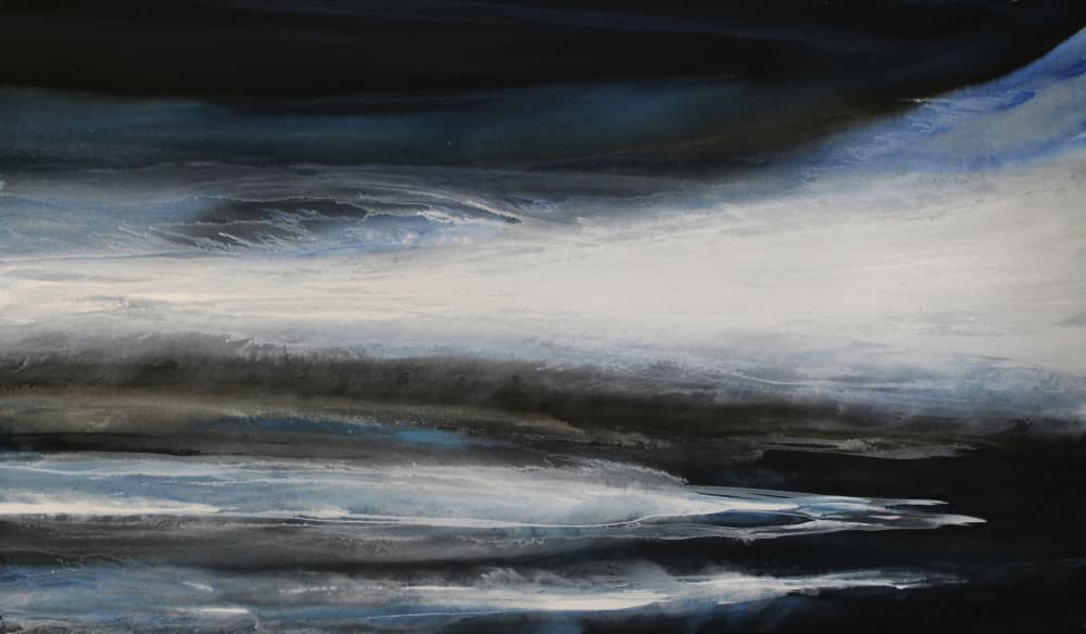The Undercurrent 38 X 22 by RodMacIver — canvas wall art