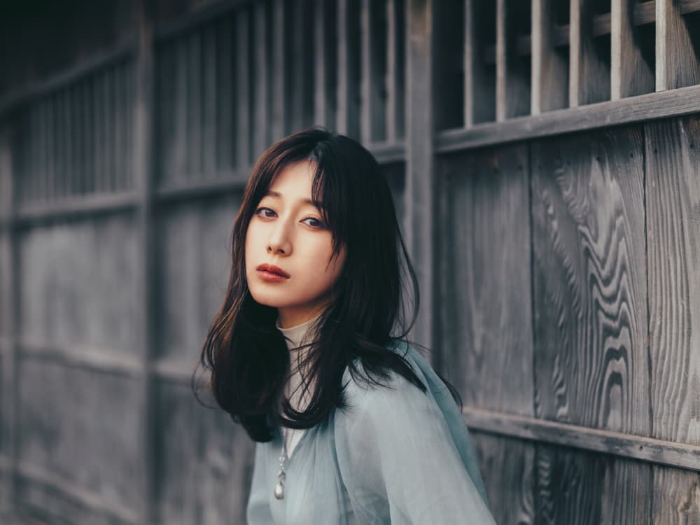 Thoughtful Gaze Portrait by Yuzo Fujii — canvas wall art