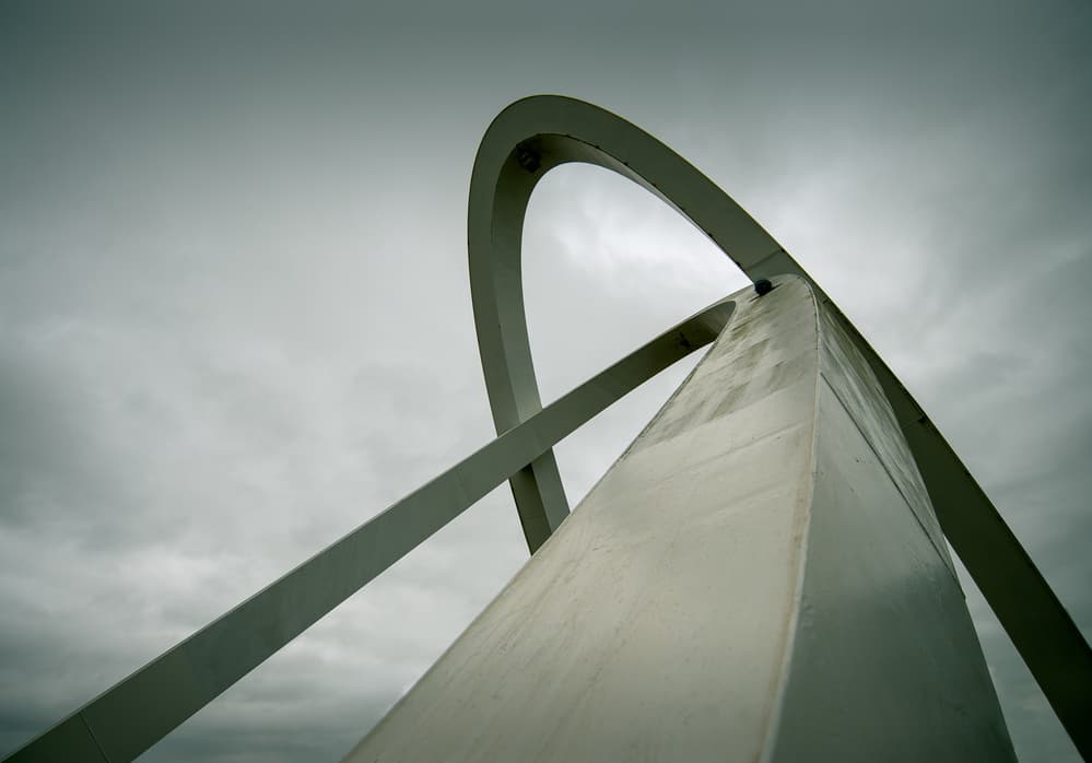 Bold Modern Arch by Jan Rauwerdink — canvas wall art