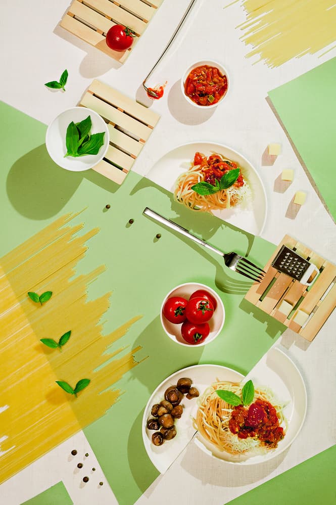 Fresh Italian Pasta by Dina Belenko — canvas wall art