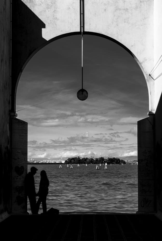 Couple's Romantic View by Christian Schmahl — canvas wall art