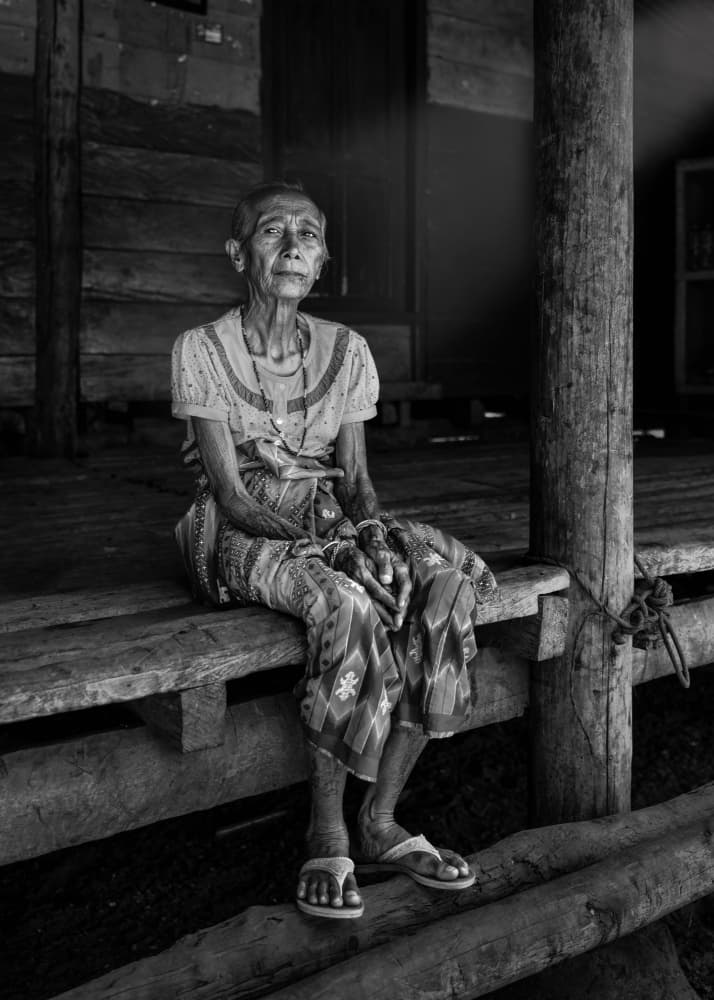 Rustic Porch Portrait by Irene Wu — canvas wall art