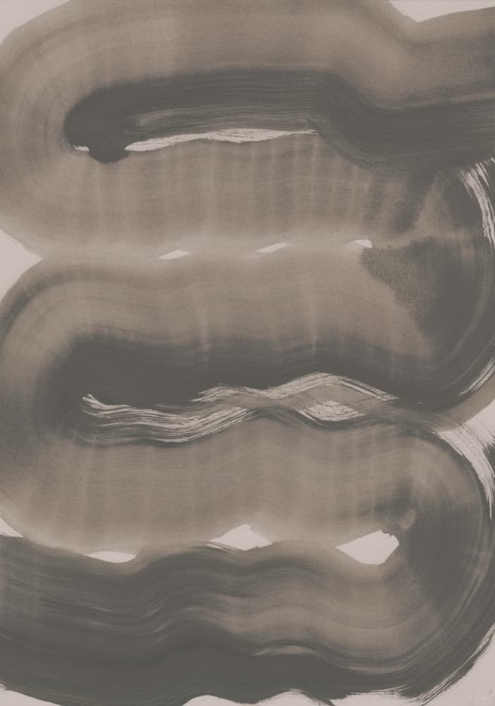 Abstract Brush Strokes 163X by Mareike Böhmer — canvas wall art