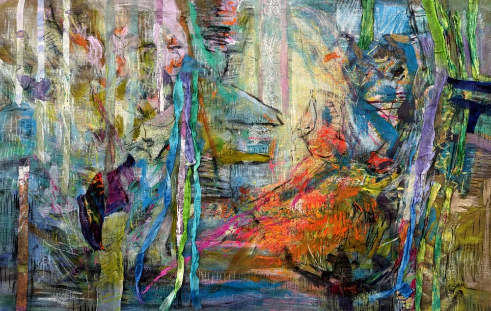Mystical Forest Glow by Dorothy Fagan — canvas wall art