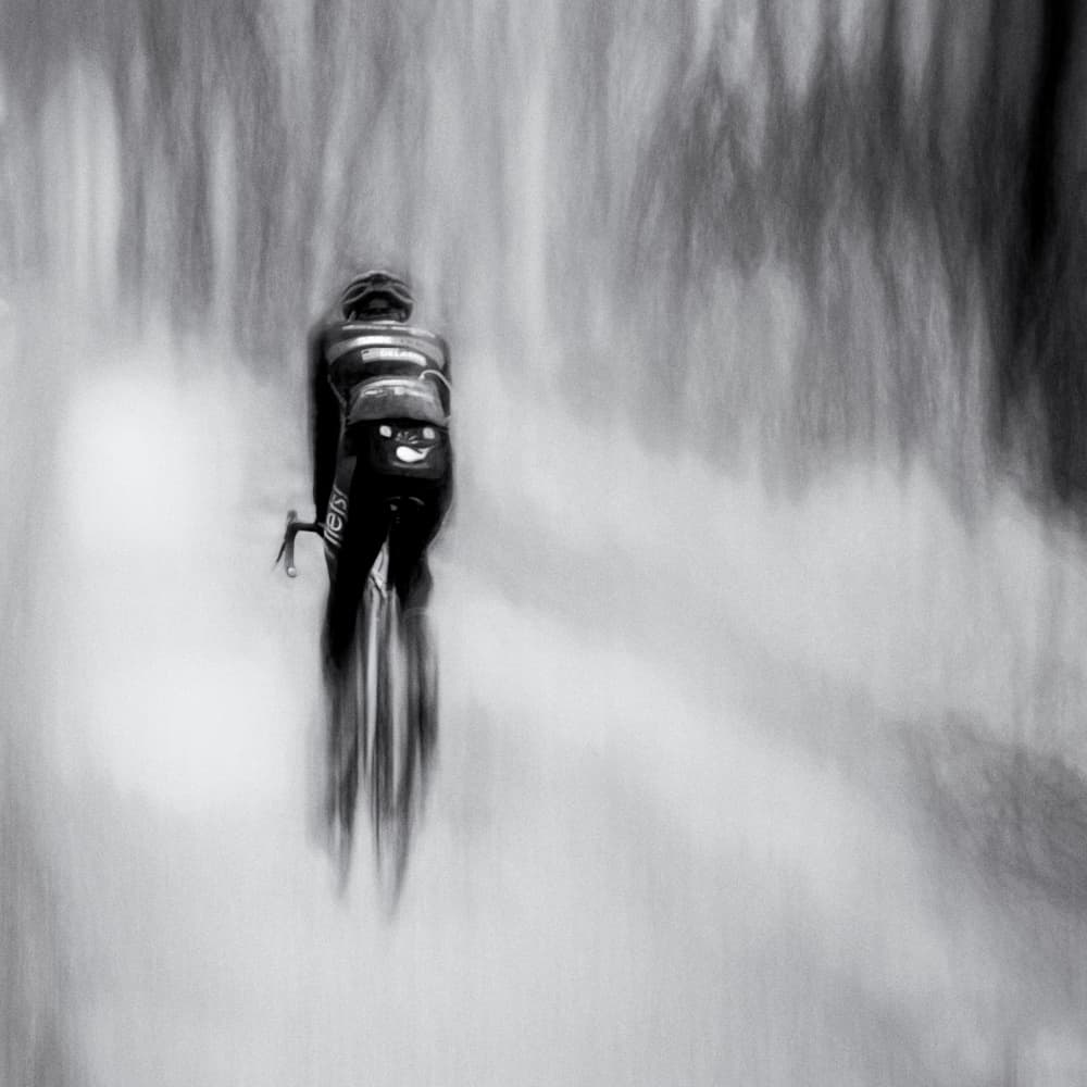 Dynamic Cycle Ride by Bruno Flour — canvas wall art