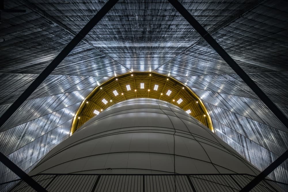 Futuristic Dome Interior by Ercan Sahin — canvas wall art