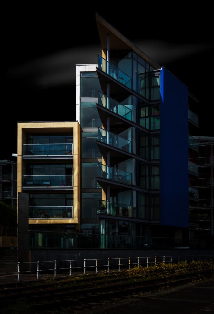 Sleek Urban Architecture by Luigi Greco — canvas wall art