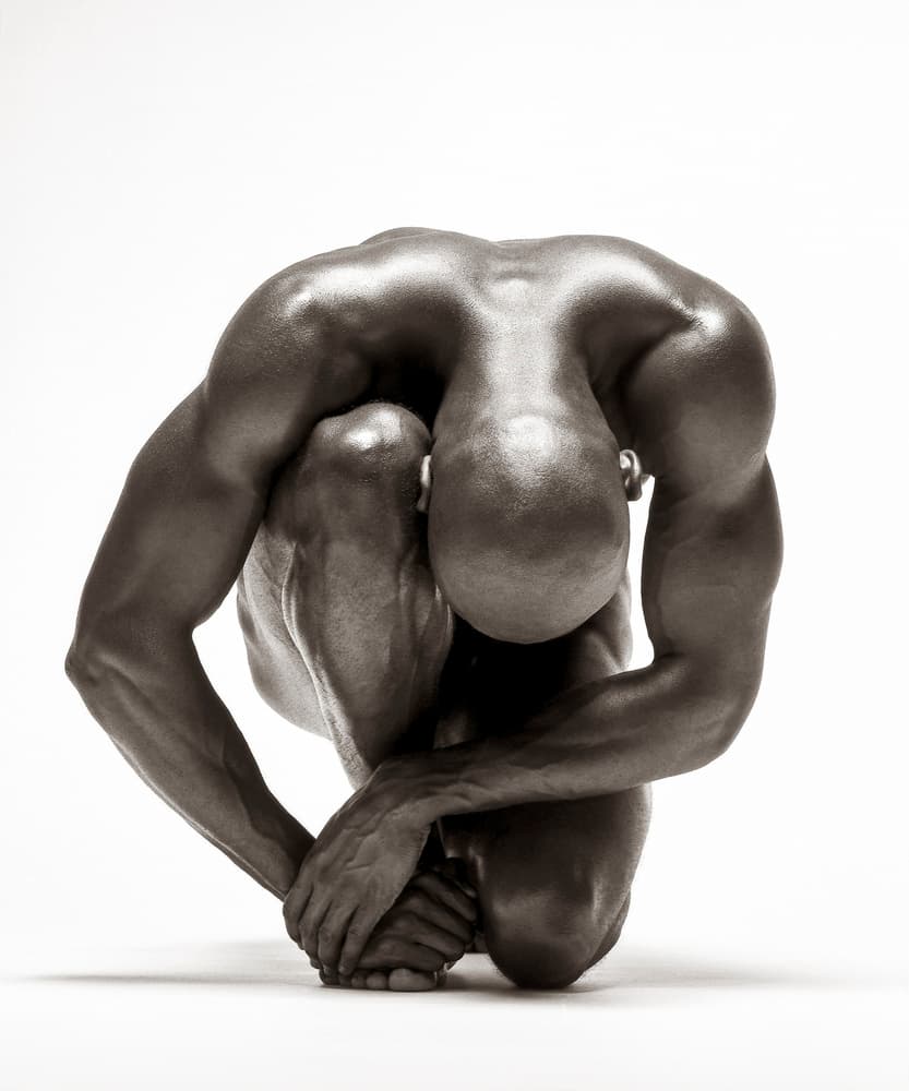 Powerful Male Figure by Anders Kustås — canvas wall art