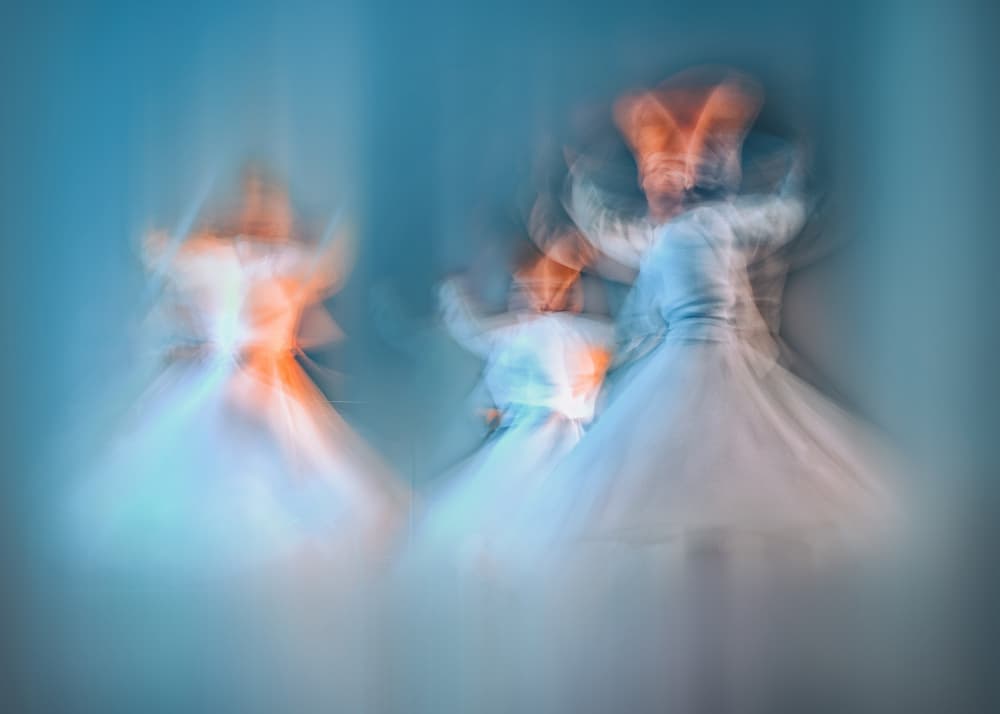 Mystical Dervish Dance by Mohamed Shawki — canvas wall art