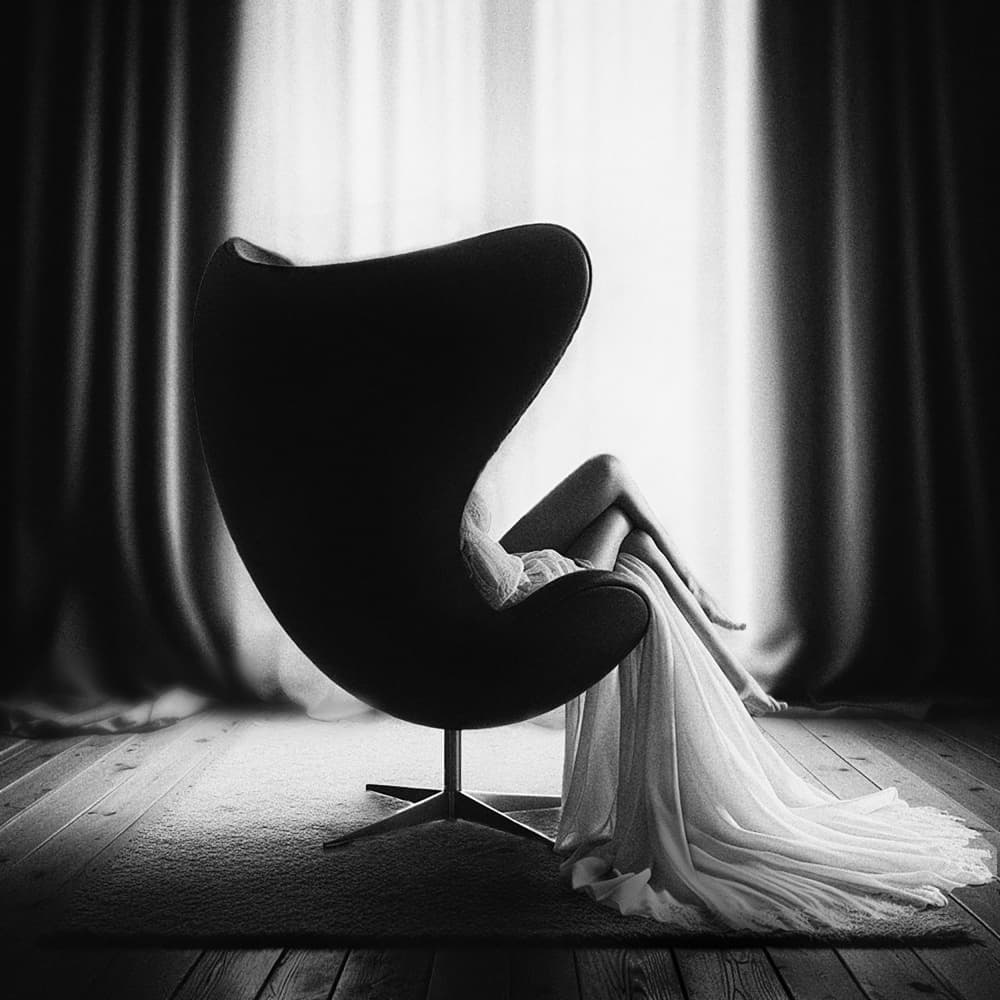 Elegant Form In Light by Marcin Michalowski — canvas wall art