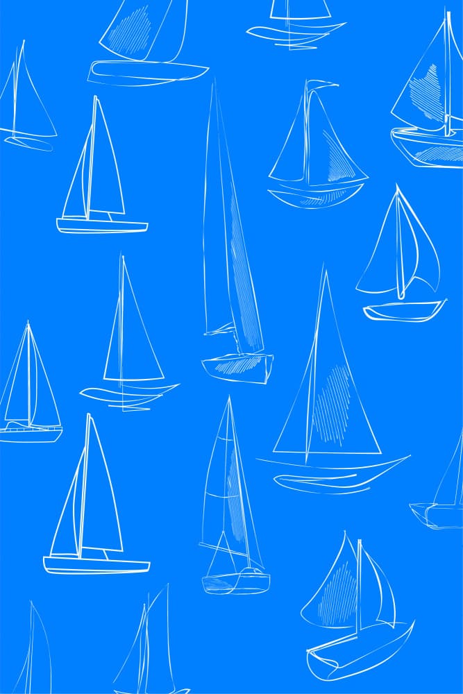 Sailingships by Treechild — canvas wall art
