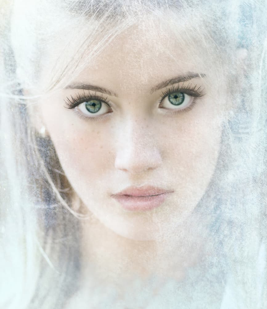Ethereal Winter Gaze by Tanya Markova — canvas wall art