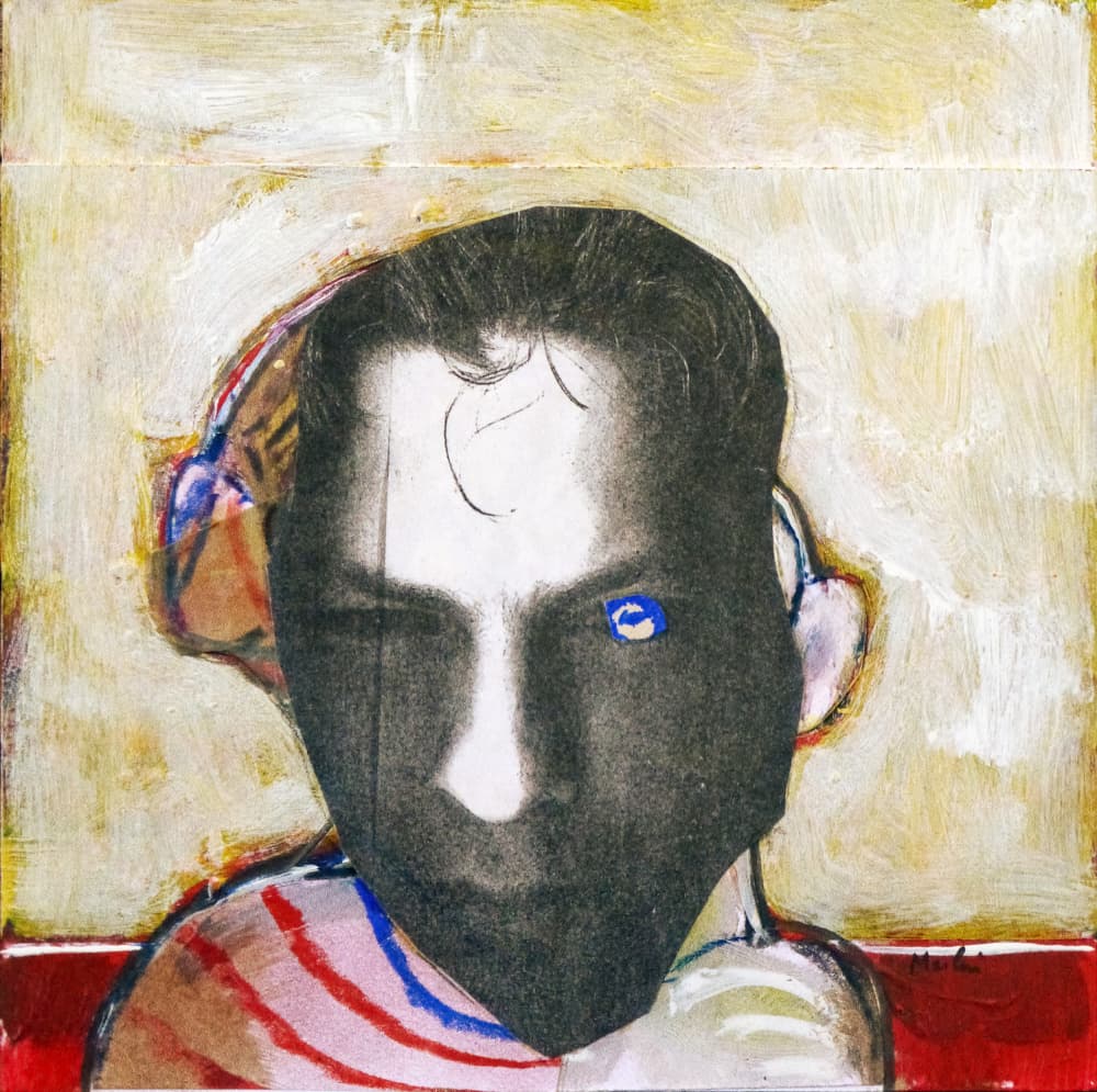 Blue Eye Enigma by Pascal Marlin — canvas wall art