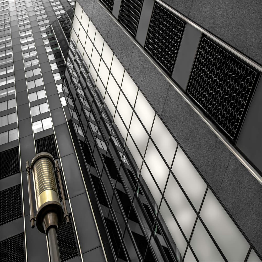Modern City Reflections by Gilbert Claes — canvas wall art