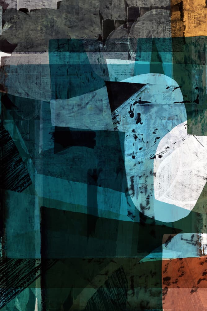 Blue Horizon by cartissi — canvas wall art