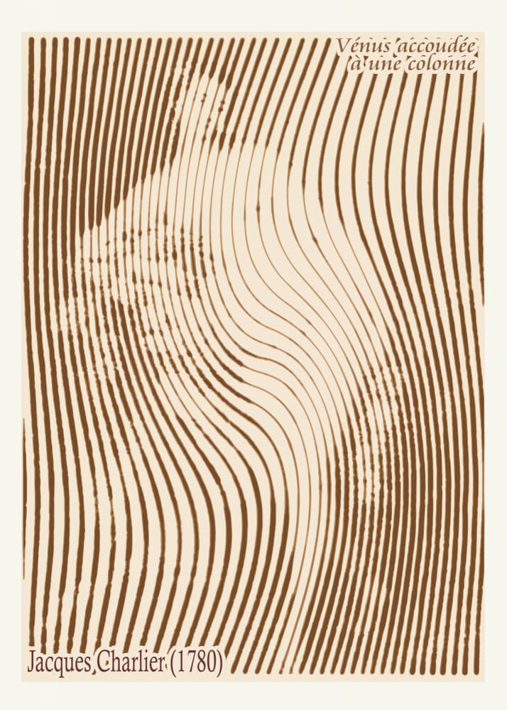 Vénus Accoudée à Une Colonne By Jacques Charlier (1780) by Doa Project — canvas wall art