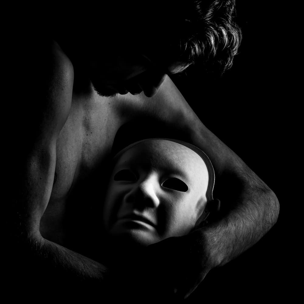 Shadowed Identity by Paulo Medeiros — canvas wall art