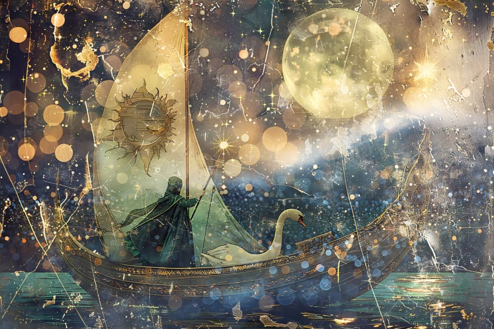 Moonlit Fantasy Journey by Rafal Kulik — canvas wall art