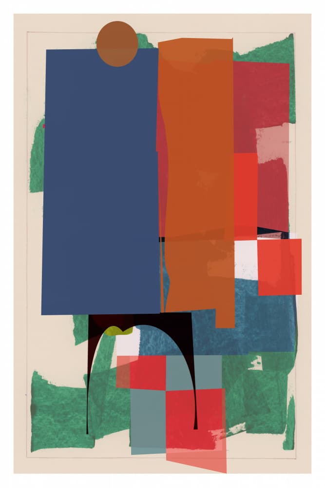 Dynamic Abstract Forms by cartissi — canvas wall art