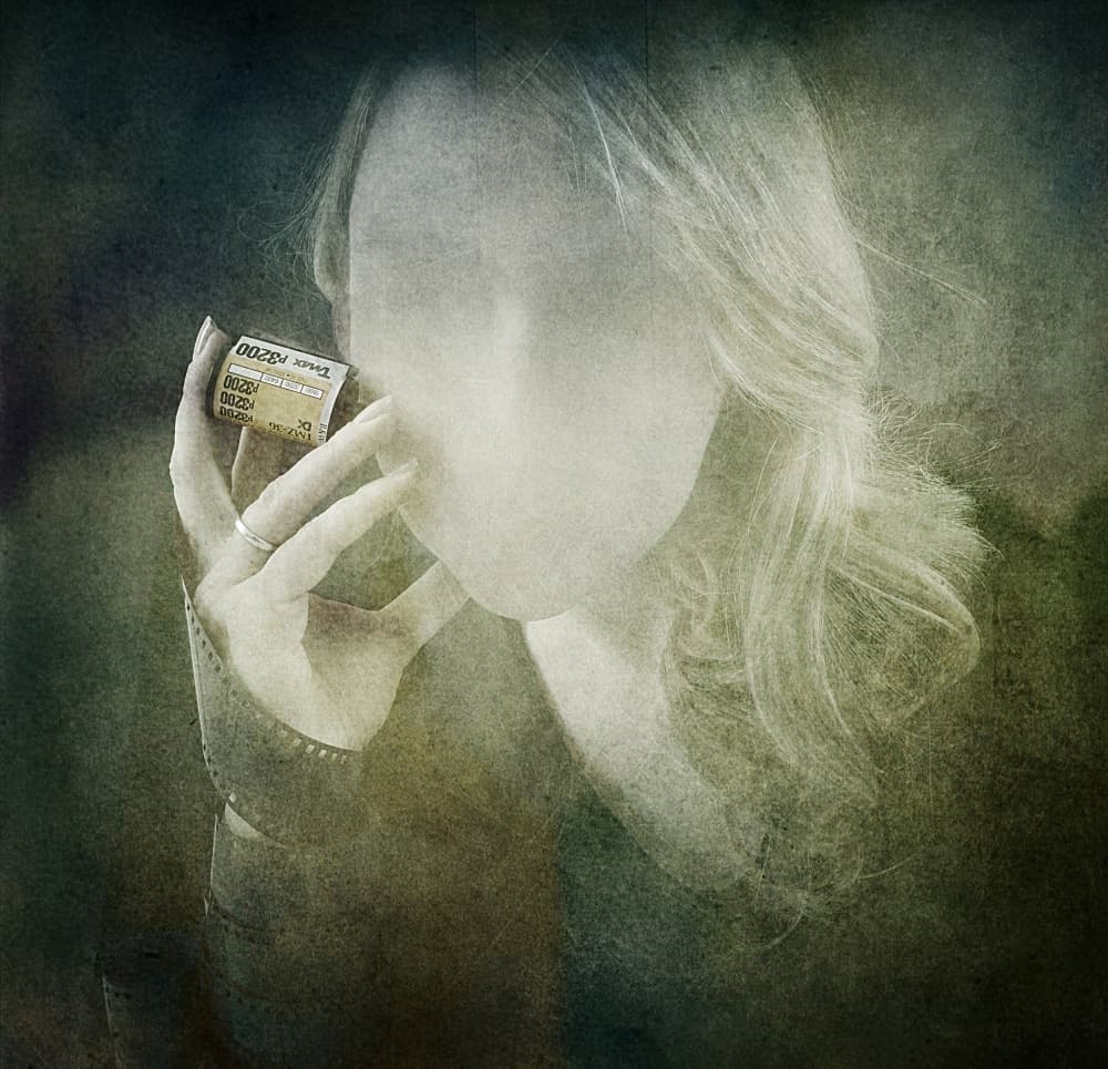 Dreamy Film Portrait by Olga Mest — canvas wall art