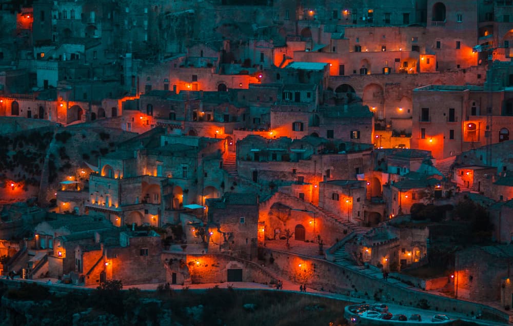 Warm City Nights by Vincenzo Viola — canvas wall art