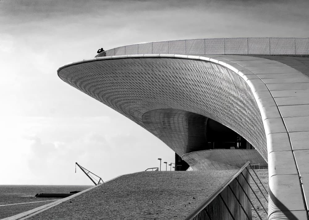 Sleek Waterfront Architecture by Fernando Abreu — canvas wall art